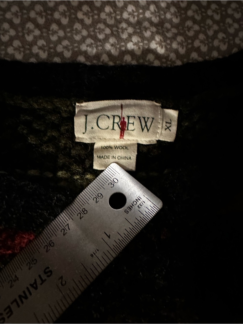 J. Crew vintage sweater. The one worn by Joey tribiani from the show FRIENDS.